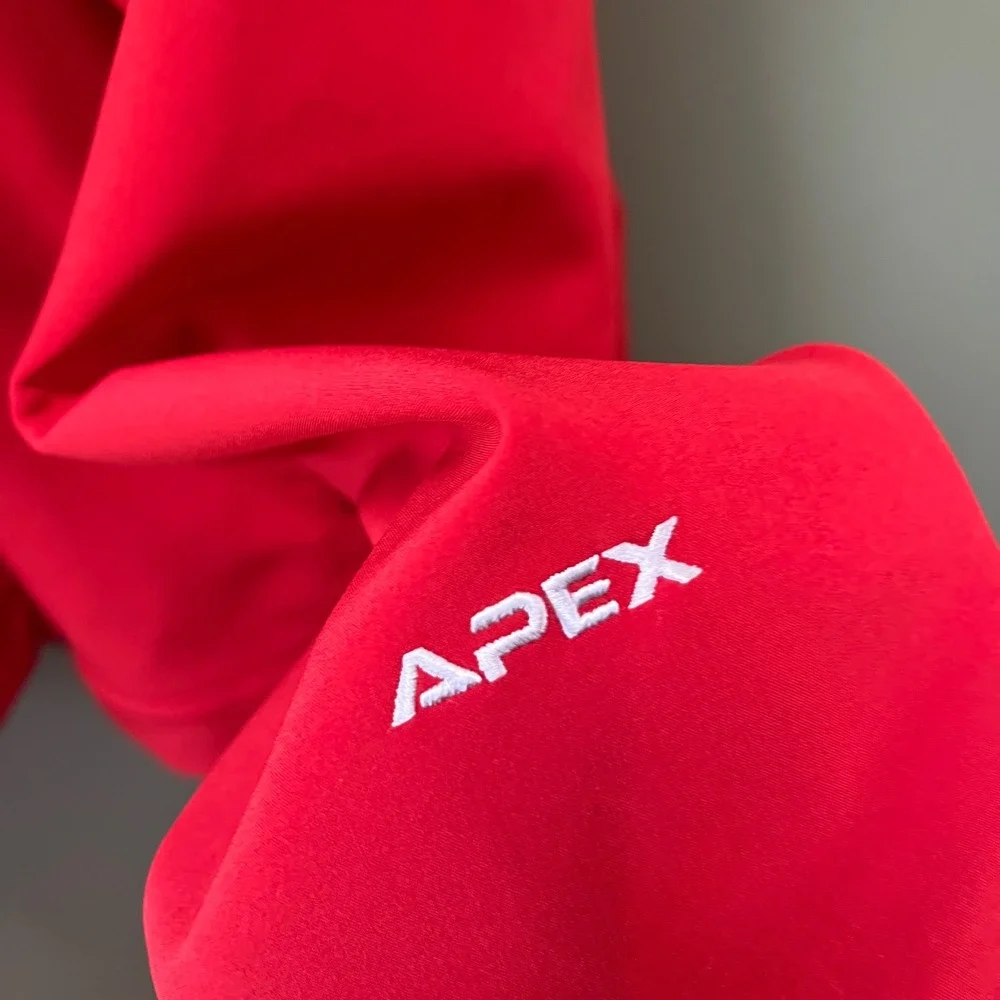 The North Face Apex Bionic Softshell Jacket Mens XXL Red Full Zip AL5C S2009